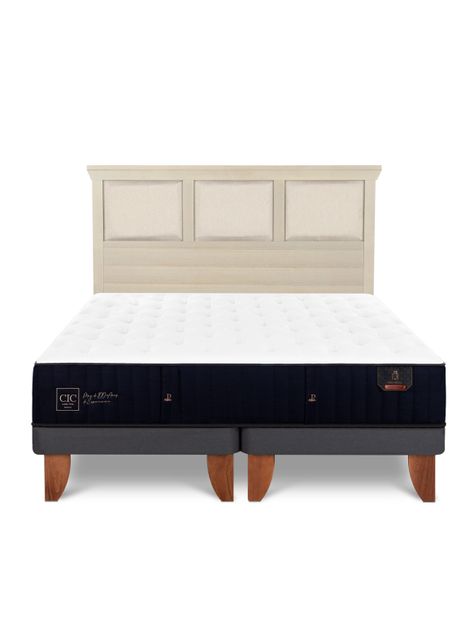 Cama Europea Premium King + Respaldo Torino Alpino-2