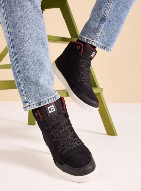 Zapatilla Urbana Black Pause Sport Mid Hombre-0