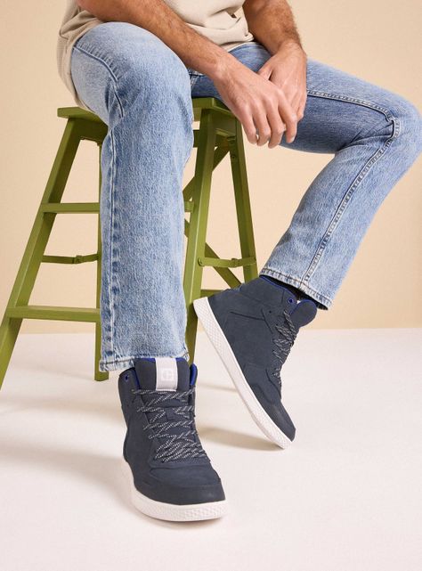Zapatilla Urbana Cuero Pause Sport Mid Hombre-0