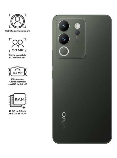 Smartphone V30 Lite 256GB 6.6" Negro Liberado-2