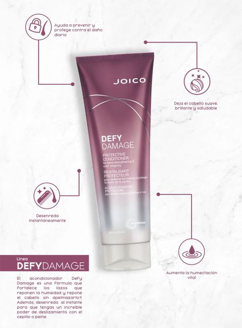 Acondicionador Joico Defy Damage 250 ml-1
