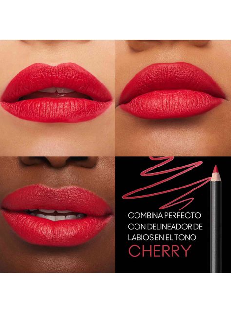 Labial M·A·Cximal Silky Matte Lipstick Tono Red Rock 3.5g-4
