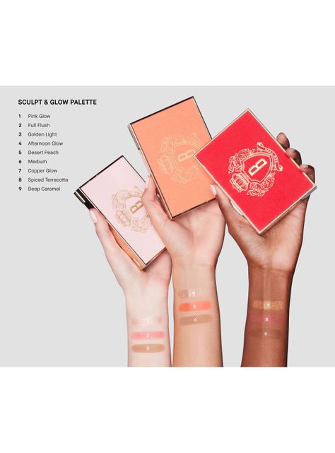Paletas de Maquillaje Bobbi Brown Sculpt & Glow Palette Light 12g-5