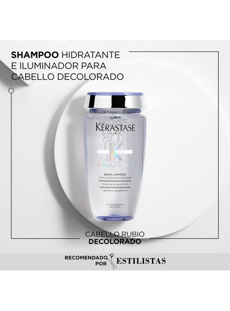 Set Reparación Cabello Rubio O Decolorado Blond Absolu Shampoo 250 ml + Acondicionador 75 ml-2