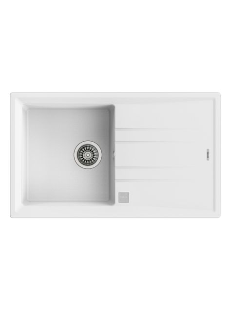 Lavaplatos Granito Empotrado Stone 50 1C1E TG Blanco-0