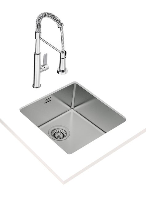 Lavaplatos Bajo Encimera Inoxidable BE RS15 40.40-4