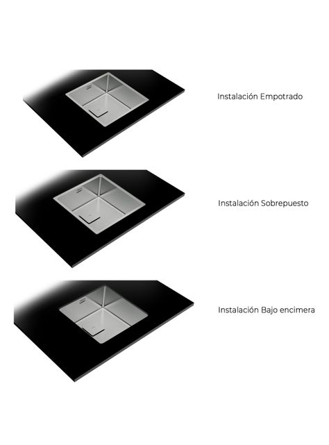 Lavaplatos Inoxidable Flex Línea RS15 40.40-4