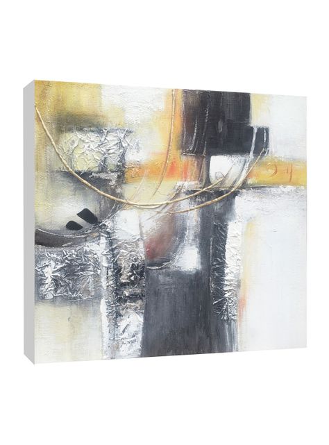 Cuadro Attimo Óleo OPM 70 x 70 cm Negro-2