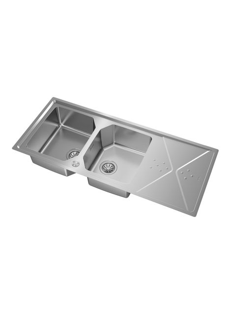 Lavaplatos Empotrado Inox Brooklyn 80MXP 2C 1E-3