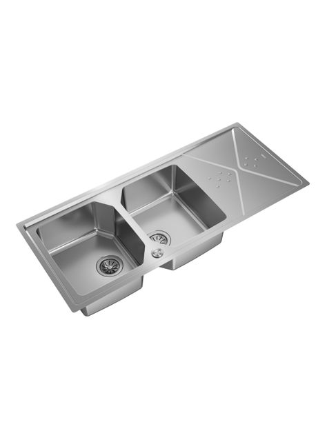 Lavaplatos Empotrado Inox Brooklyn 80MXP 2C 1E-2