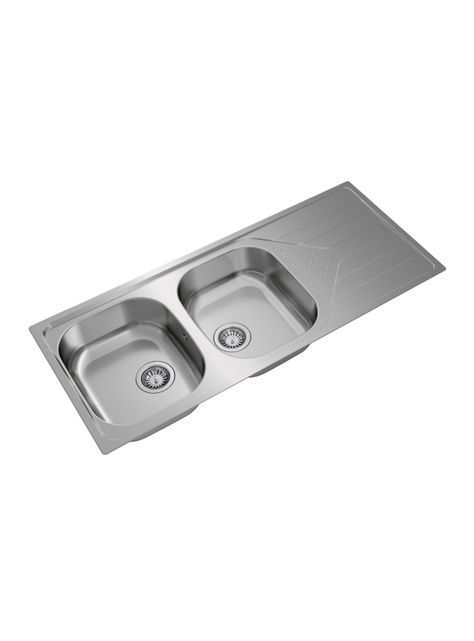 Lavaplatos Empotrado Inox Universe 80 T-XP 2C 1E-3