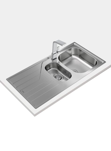 Lavaplatos Empotrado Inox Universe 60 T-XP 1 1/2C1E-5