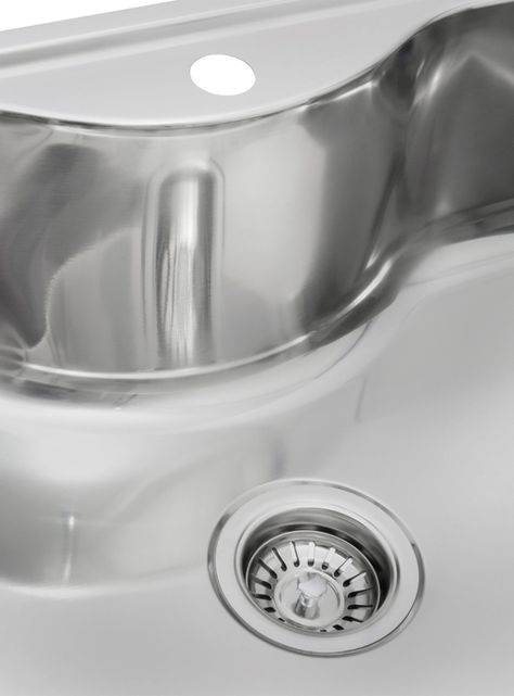 Lavaplatos Empotrado Inox Bahía 1C Con Canastillo-4