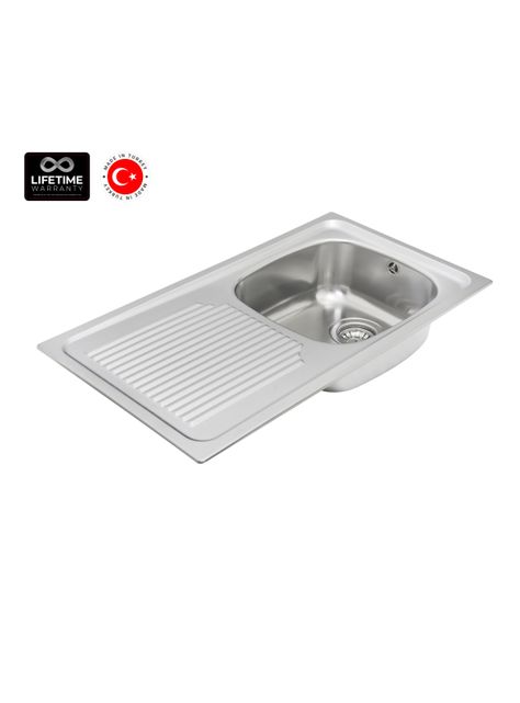 Lavaplatos Empotrado Inoxidable 800.440 1C 1E Reversible-1