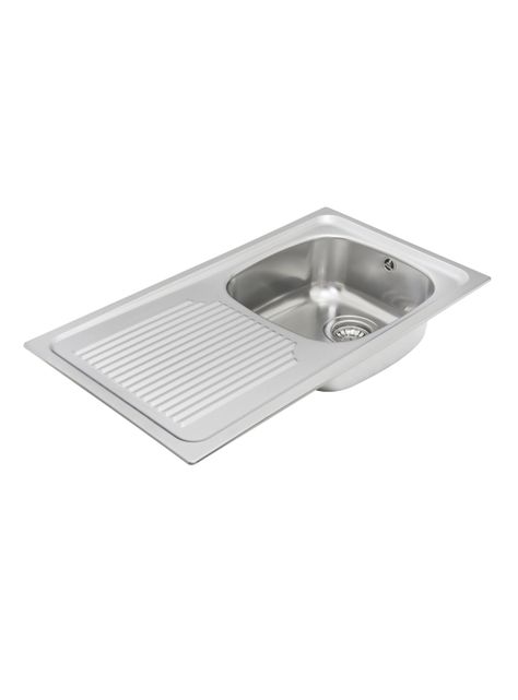 Lavaplatos Empotrado Inoxidable 800.440 1C 1E Reversible-2