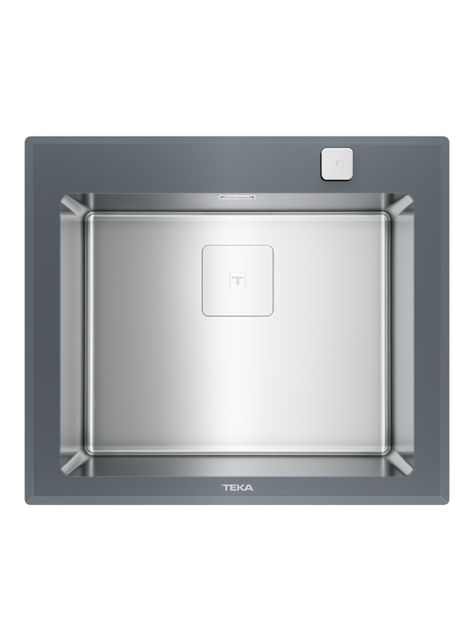Lavaplatos Empotrado Diamond RS15 1C Stone Gray-4