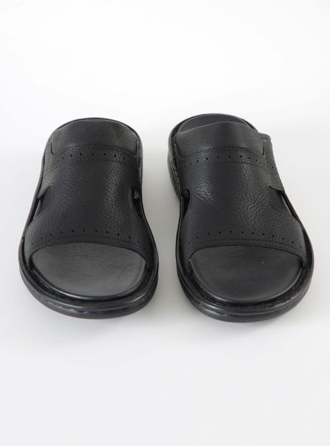 Sandalia Casual Nubuck Slip On Hombre-2