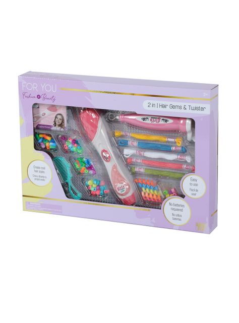 Set de Belleza Niña 2 en 1 Máquina para Peinados-0