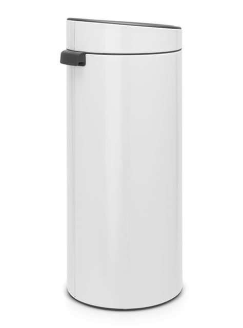Basurero Touch New 30 Litros Blanco-2
