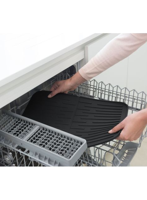 Bandeja Secaplatos Silicona Sinkside 44x32 cm Negro-3