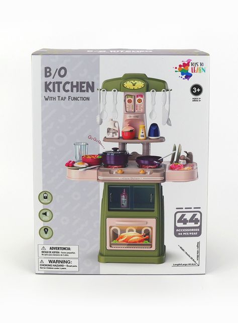 Juguete Mini Hogar Set de Cocina 44 Accesorios-1