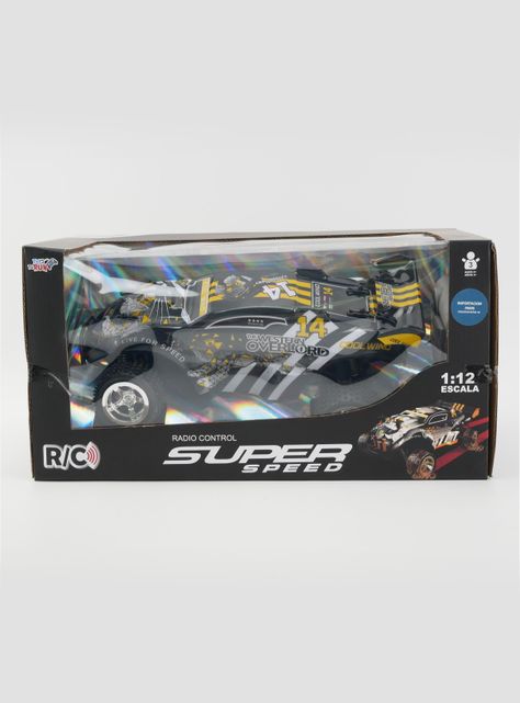 Auto a Control Remoto 1:12 Super Speed Negro-1