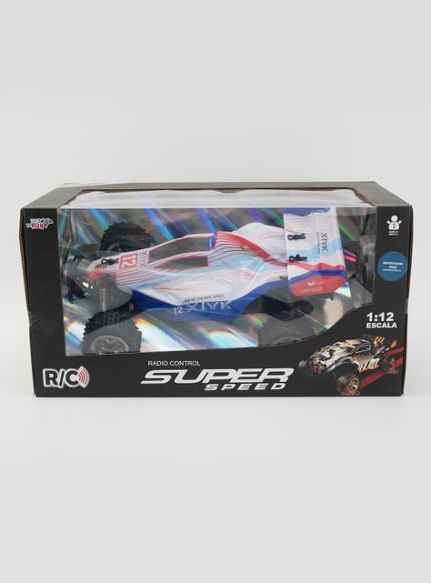 Auto a Control Remoto 1:12 Super Speed Blanco-1