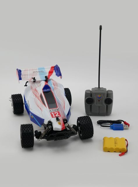 Auto a Control Remoto 1:12 Super Speed Blanco-0