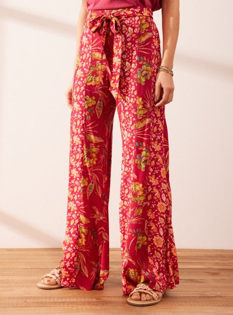 Pantalón Cortes con Estampado-0