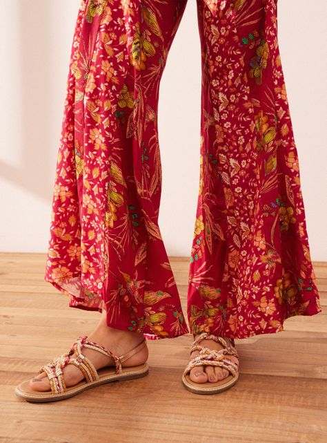 Pantalón Cortes con Estampado-3