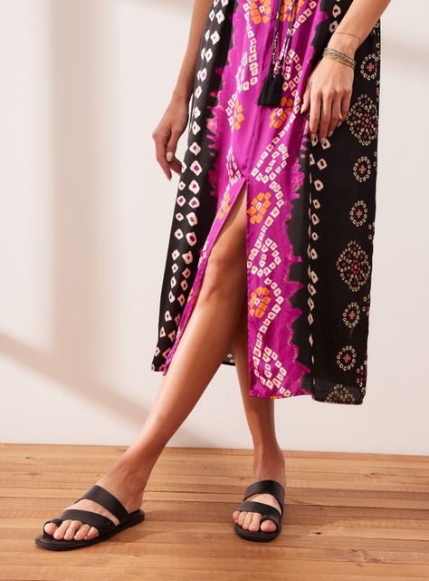 Vestido Estampado Shibori-3