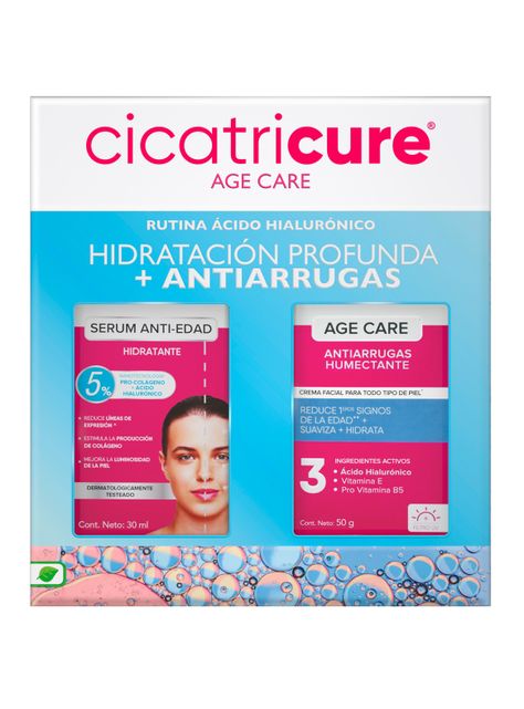 Set Cicatricure Age Care Reafirmante 50g + Cicatricure Ojos 8.5g-0