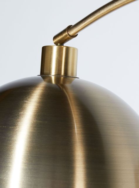 Lámpara de Pie 1L E27 Gold Arco Mármol-1