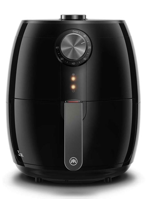 Freidora de Aire 3.2 Litros 1400W MAF15 Negro-0