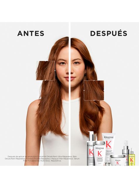 Shampoo Reparación Cabello Dañado Première Bain Décalcifiant Réparateur 250ml Kérastase-4