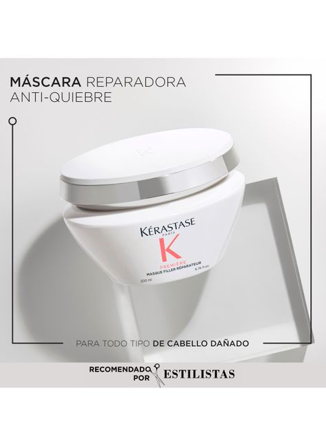Máscara Reparación Cabello Dañado Première Masque Filler Réparateur 200ml Kérastase-3