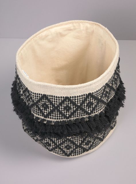 Canasto Negro 30 cm-1