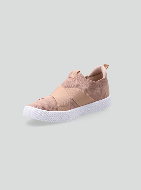 Zapatilla Urbana Comfort Textil con Elástico Mujer-2