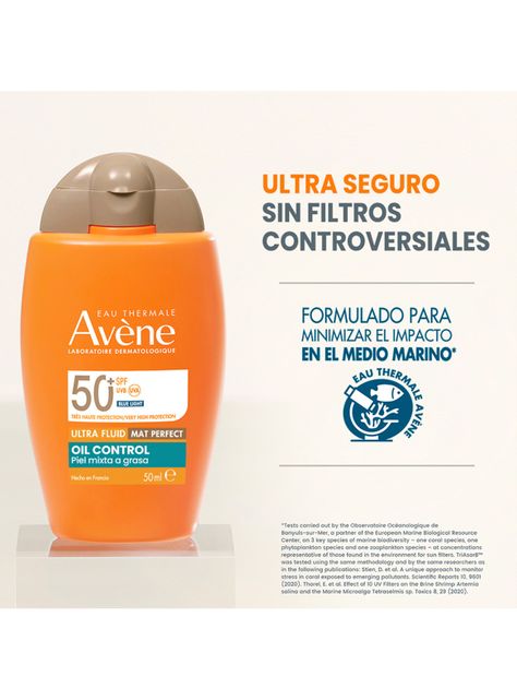 Protector Solar Ultra Fluid Mat Perfect Oil Control 50ml SPF50+ Avène-4