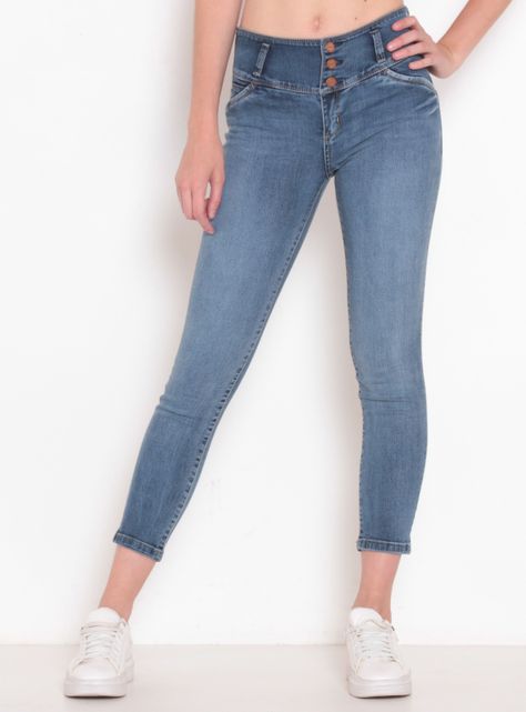 Jeans Wados con Pretina 3 Botones Skinny Wados-0