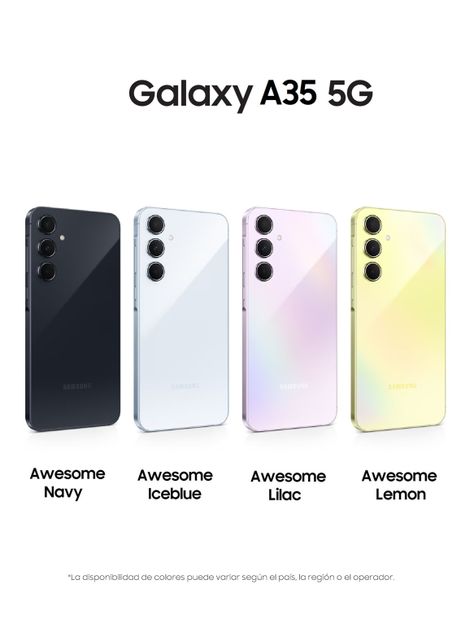 Smartphone Galaxy A35 5G 128GB 6.6" Awesome Navy Liberado-1