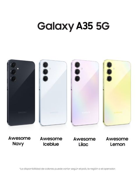 Smartphone Galaxy A35 128GB 6.6" Awesome Iceblue Liberado-1