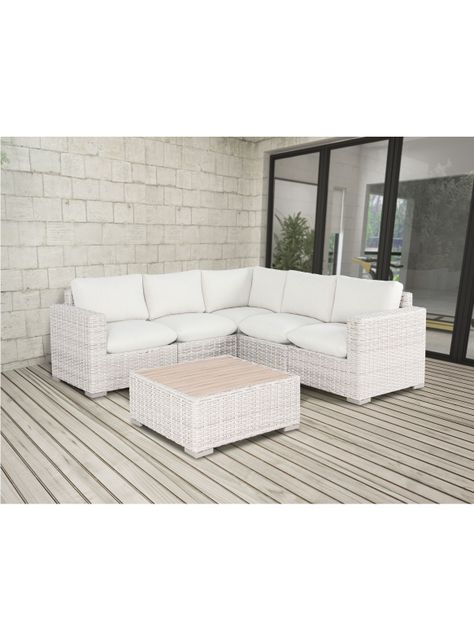 Juego de Living Terraza Rosa 6 Personas-9