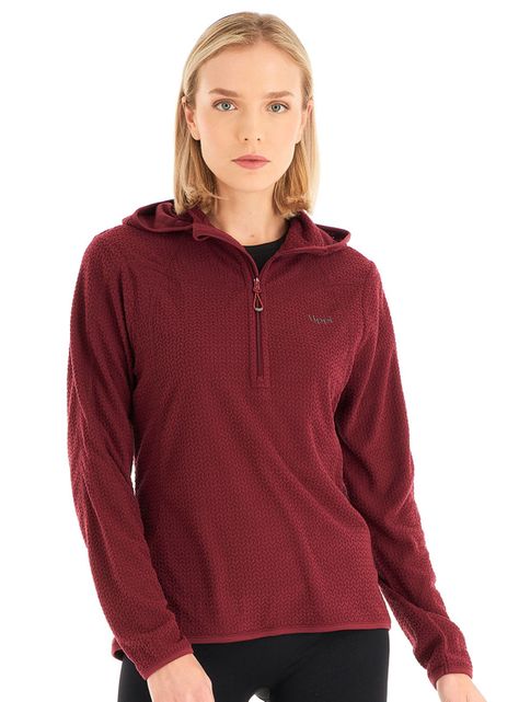 Polerón Design Nano-F 1/4 Zip Jacaranda  Hoody-0