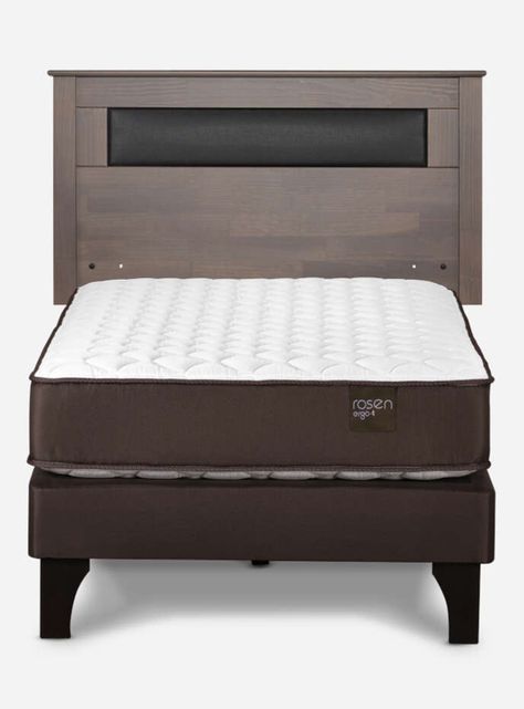 Cama Europea Ergo T 1 Plaza + Respaldo-1