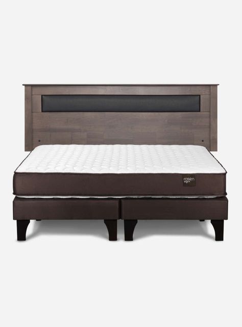 Cama Europea Ergo T King + Respaldo Ferrara-1