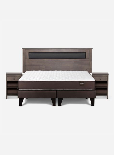 Cama Europea Ergo T King + Set de Muebles Ferrara-1