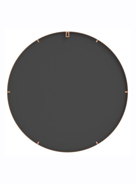 Espejo Redondo Bronce 65 x 65 cm Alaniz Home-2