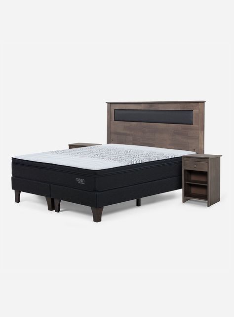 Cama Europea Tempo King + Set de Muebles Ferrara-0