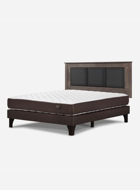 Cama Europea Ergo T 2 Plazas + Respaldo Rachel-0